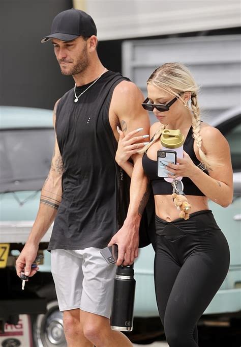Tammy Hembrow And New Boyfriend Matt Poole Pack On The Pda As They Head