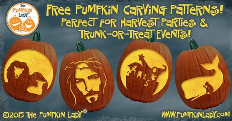Pumpkin Carving Patterns Faith And Christian Themed Harvest Party