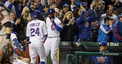 Images Chicago Cubs Beat San Francisco Giants 5 2 In Game Two Of The Nlds