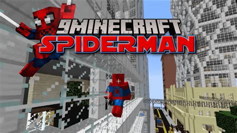 Spiderman In Vanilla Minecraft 1204 1194 Be A Hero Of Your Own