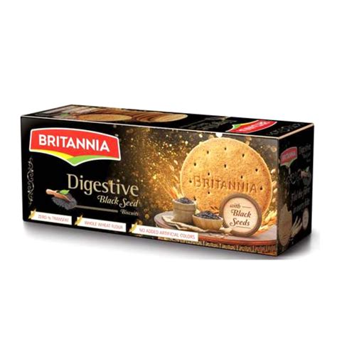 Britannia Digestive Biscuits Black Seeds 350g FnB Basket