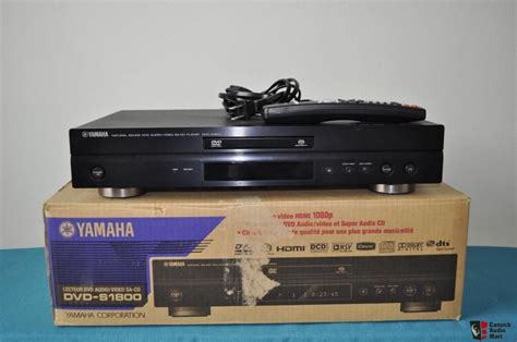 Yamaha Dvd S1800 Sacd Cd Dvd A Divx Mp3 Universal Player Photo