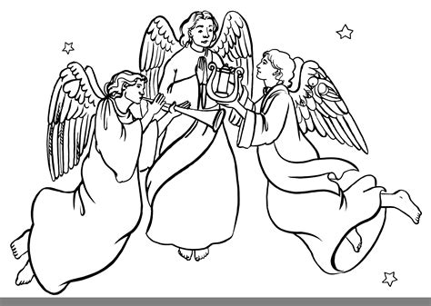 Host Of Angels Clipart Free Images At Vector Clip Art