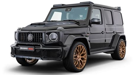 Brabus 800 Black And Gold Edition G63 Combines Bling With 789 Hp Carscoops
