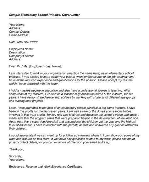 Videos showing examples and samples will help! High school assistant principal cover letter. As the new ...