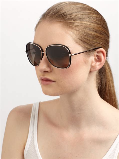 big black designer sunglasses