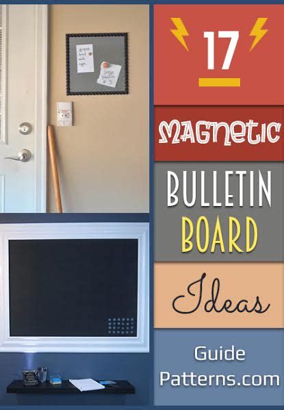 17 Magnetic Bulletin Board Ideas Guide Patterns
