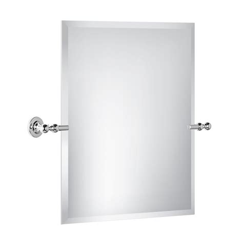 Swivel mirror | adjustable tilt mirrors with a frame manufactured of steel (ep0300) or stainless steel aisi 304 (ep0300cs & ep0400cs), 1,5 mm thick and with a high quality glass, 5 mm thick. Square Swivel Bathroom Mirror - Kenny & Mason