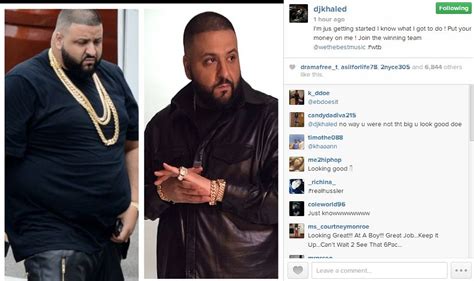 Victory Dj Khaled Shows Dramatic Weight Loss On Instagram [photo]
