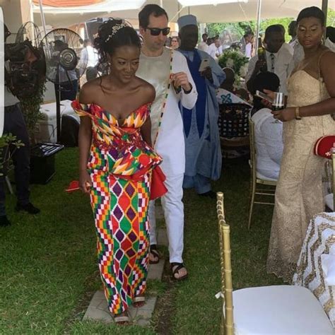 Giving Ghana A Shoutout With 8 Fab Kente Styles For Brides A Million