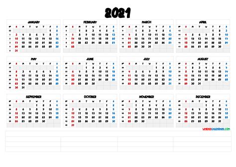 • the monthly calendar 2021 with 12 months on 12 pages (one month per page, us letter paper format), available in ms word doc, docx, pdf and jpg file formats. 2021 12 Month Calendar Printable [Premium Templates ...