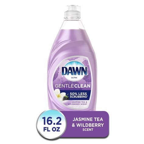 Dawn Liquid Dish Soap Jasmine Tea And Wildberry Scent 162 Fluid