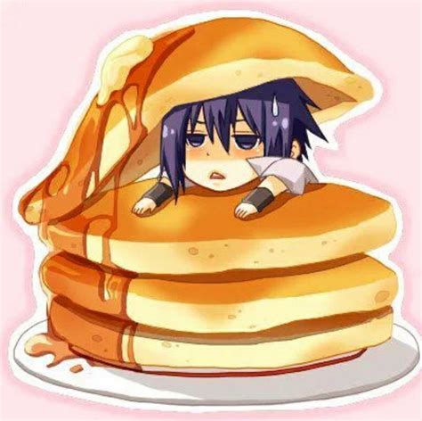 I Love Pancakes Naruto Cute Sasuke Chibi Naruto