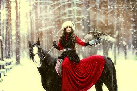 White Wolf Fairytales Come To Life In Magical Photos By