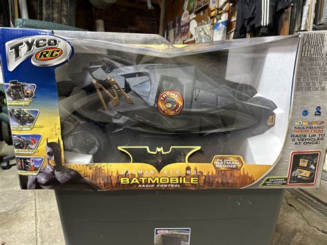 Batman Begins Radio Control Batmobile Tumbler Tyco Rc Cib For Sale