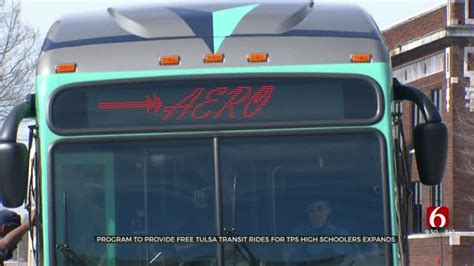 Program Expands To Provide Tps High Schoolers Free Tulsa Transit Rides