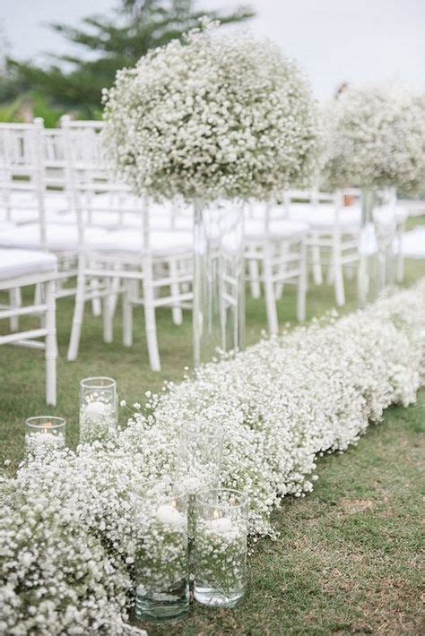 20 Minimalist Outdoor Wedding Aisle Decor Ideas Wedding Aisle