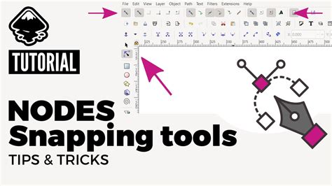 Inkscape Tutorial Node Snapping Tools Tips And Tricks Youtube