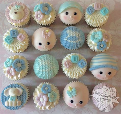 Baby Shower Cupcakes Для новорожденных Pinterest Showers Baby