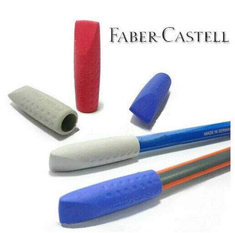 1set Faber Castell Multifunction Pencil Protection Cap Eraser Pencil