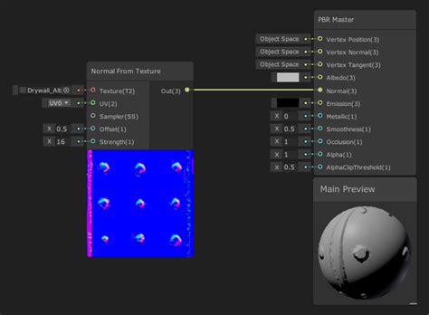 Shader Graph Height To Normal 20193 Unity Learn