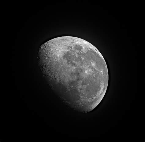 Views Into Space And Beyond Waxing Gibbous Moon