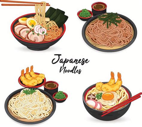 Japanese Noodles Types