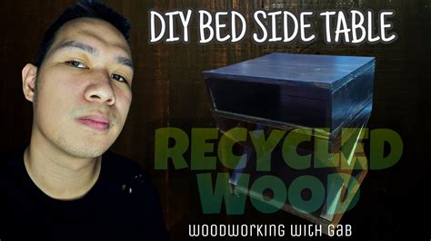 Diy Bedside Table Woodworking With Gab Youtube