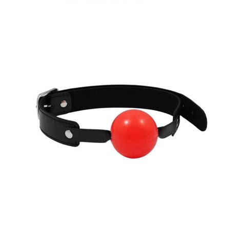 Sex And Mischief Solid Red Ball Gag O S Sextoytrading Com