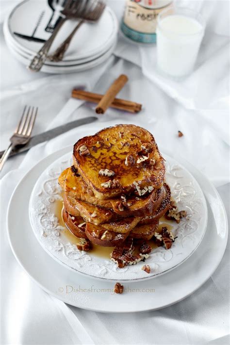 Dishesfrommykitchen Spiced Pumpkin French Toast Perfect For The Season