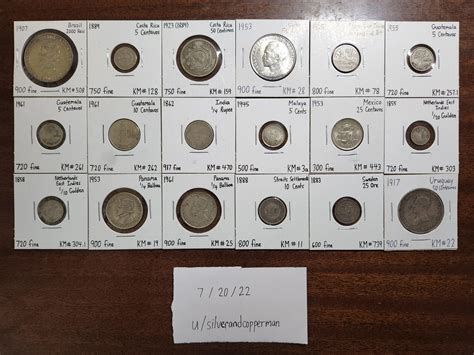 Wts World Silver Coins From A Variety Of Countries Pmsforsale