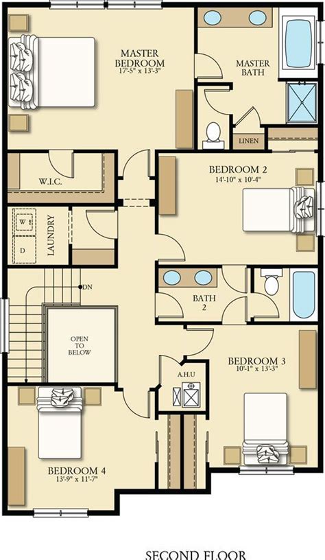 The Ashland Upstairs Has Four Bedrooms Including The Spacious Master