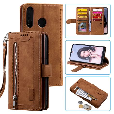 Dteck Wallet Case For Samsung Galaxy A30 Galaxy A20 Matte Pu Leather