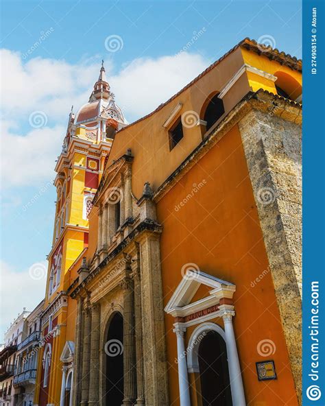 Cathedral Of Cartagena Colombia Stock Photo Image Of Ornate