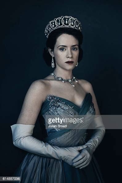 Actor Claire Foy As Queen Elizabeth Ii From The Series Crown Is News