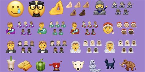 Voici La Liste Des 117 Nouveaux Emojis En 2020