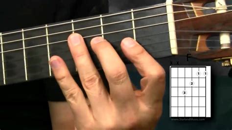 Easier Way To Play The F Chord Beginning Guitar YouTube