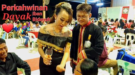 Perkahwinan Dayak Iban Bidayuh 22 07 2023 Sarawak Day Kampung Jagoi Sri