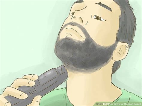 Just because you're able to grow a lustrously thick head of hair doesn't mean growing a beard or. 3 Ways to Grow a Thicker Beard - wikiHow