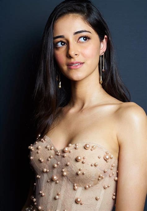 1366x768px 720p Free Download Ananya Pandey Actress Bonito Cleavage Indian Beauty Hd