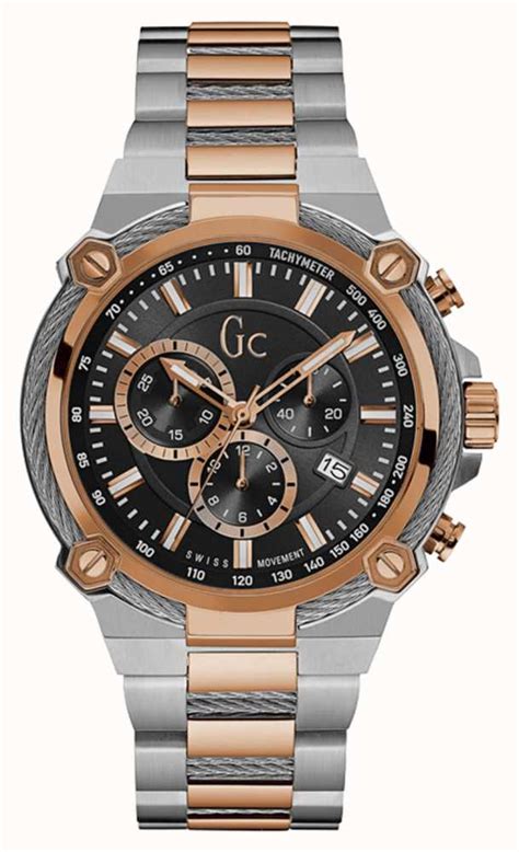 Gc box binding protein 2; Gc Mens Cableforce Chronograph Two Tone Steel Y24002G2 ...