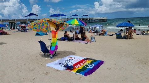 pompano pride — don t say gay — instead go to stonewall beach by attiyya atkins villijnews