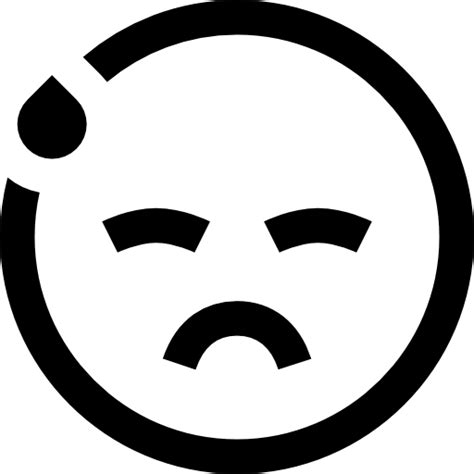 These are the emotions that are in black and white used on twitter and instagram bios and comments. Library of transparent black and white worried emoji png ...
