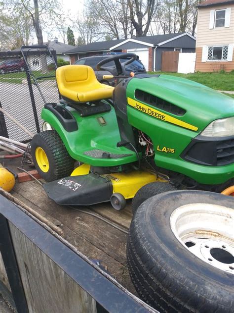 John Deere La115 42 Deck Im Going To Keep The Engine The Body And