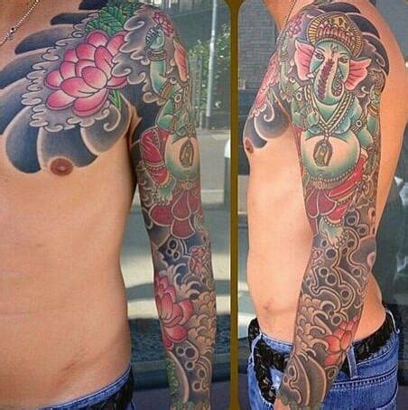The wise and powerful deity accentuates interest in science, arts and philosophy as well as hindu culture and religion. 90 Ganesh Tattoo Designs For Men - Hindu Ink Ideas