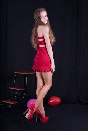 brima carol short red dress set 1558