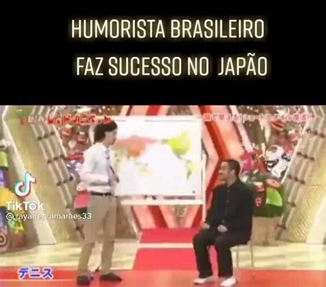 HUMORISTA BRASILEIRO FAZ SUCESSO NO JAPÃO