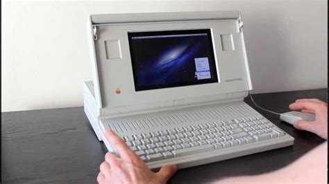 Macintosh Portable Running Os X Youtube