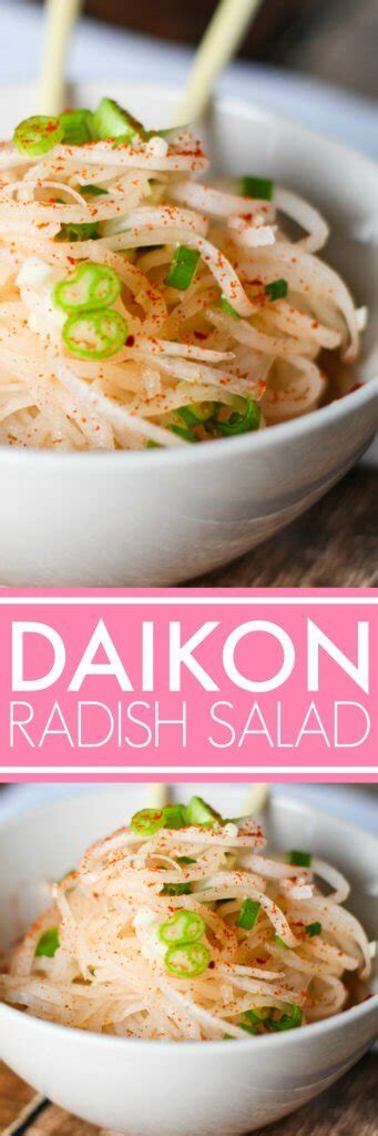 Daikon Radish Salad Platingsandpairings