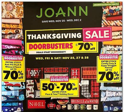 What Stores Will Have Sale On Black Friday - JoAnn Stores Black Friday Ad Sale 2021